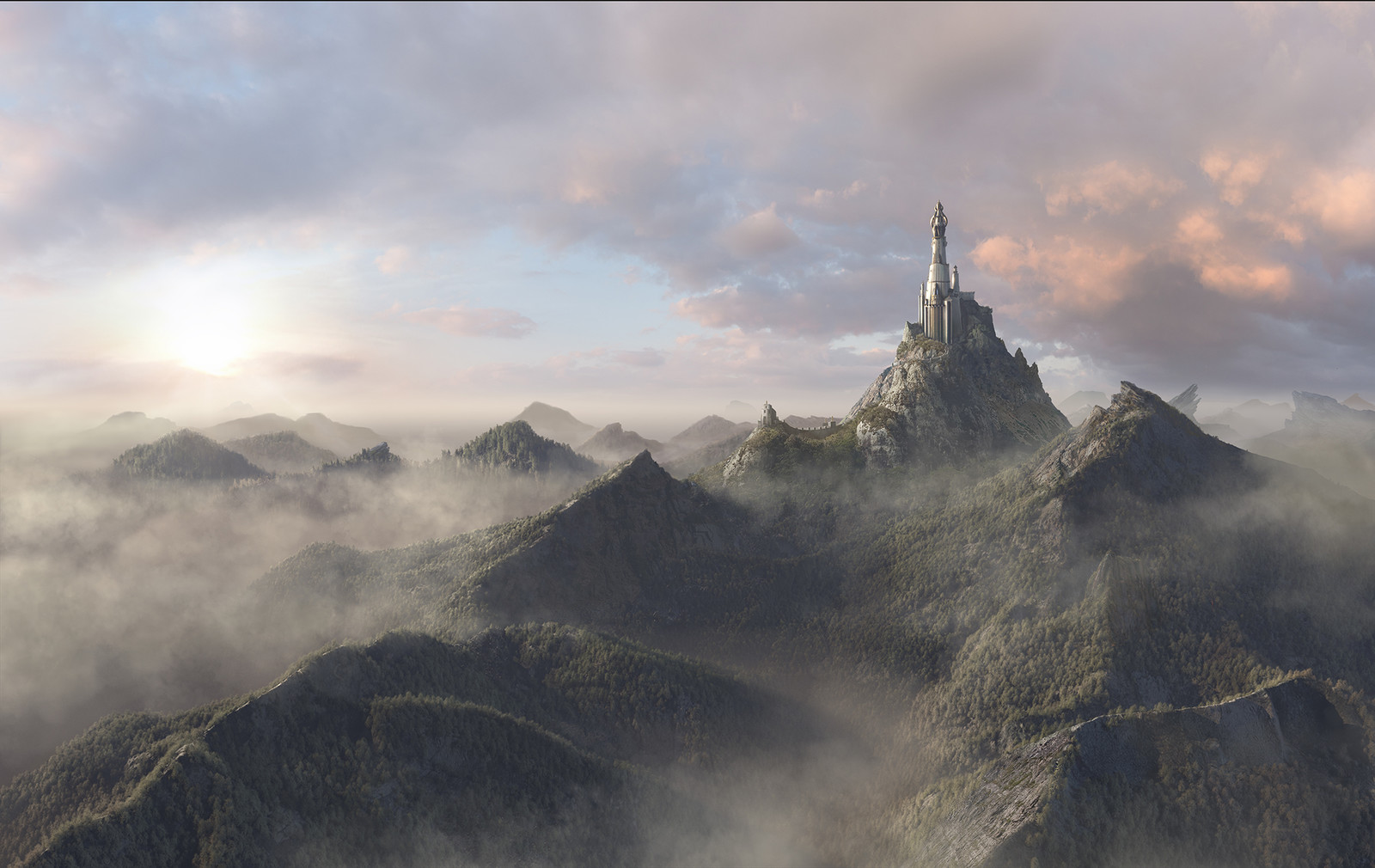 Concept &amp; Matte painting background