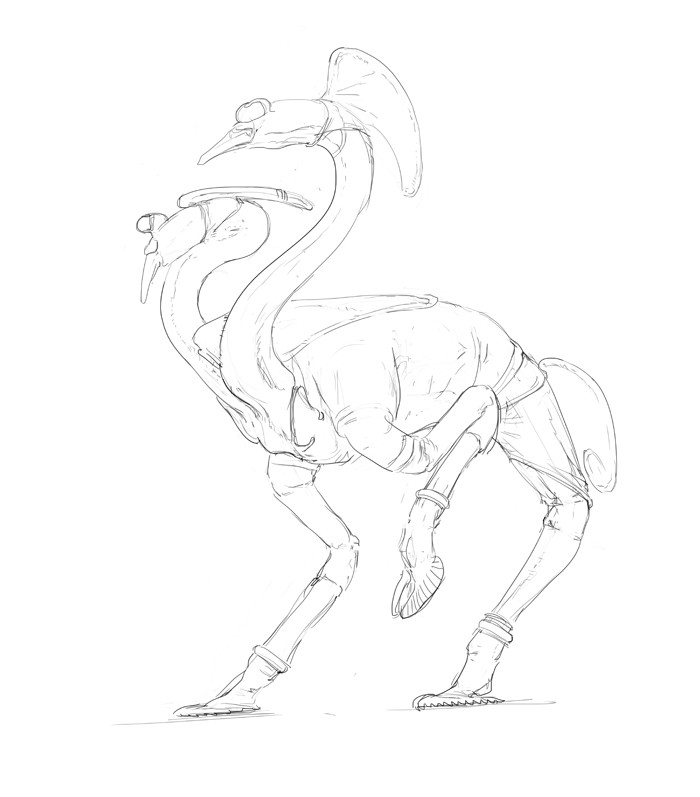 Line art study