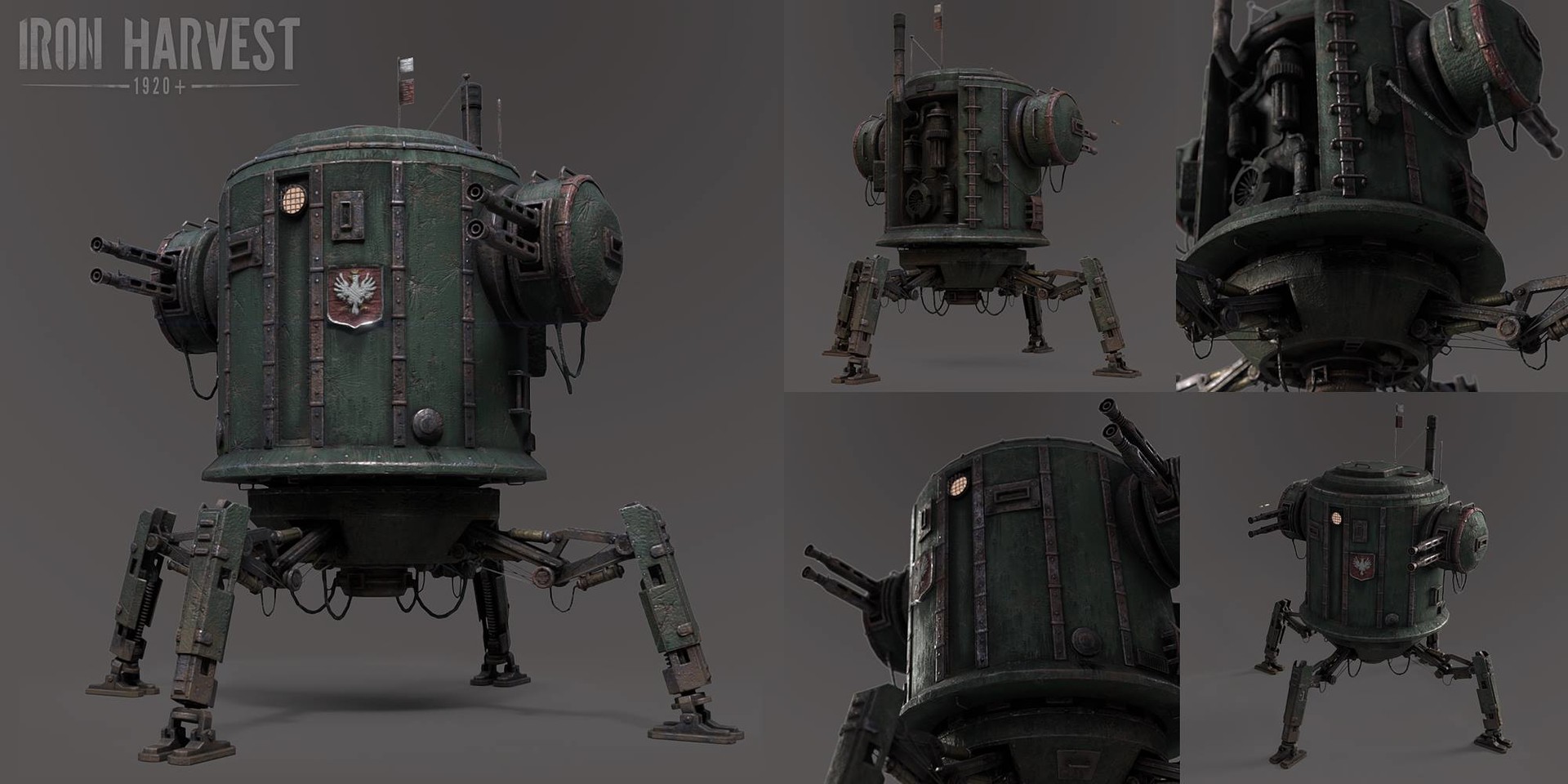 Iron harvest картинки роботов