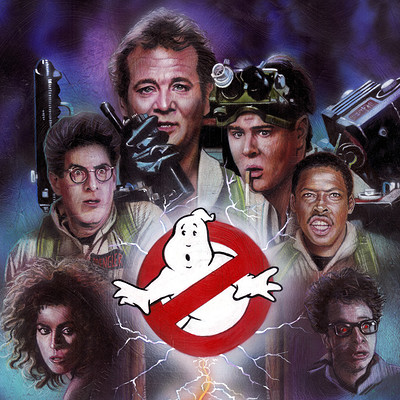 Paul butcher ghostbusters painting online