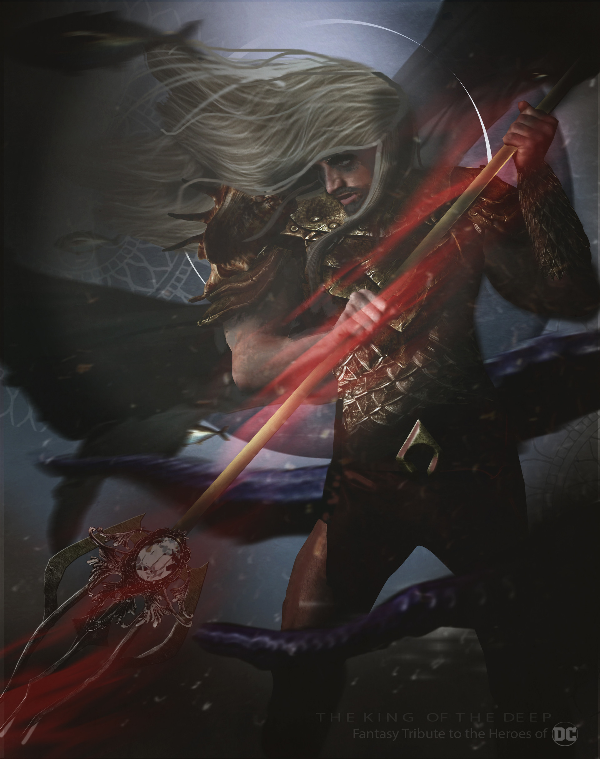 Artstation King Of The Deep Fantasy Tribute To Aquaman