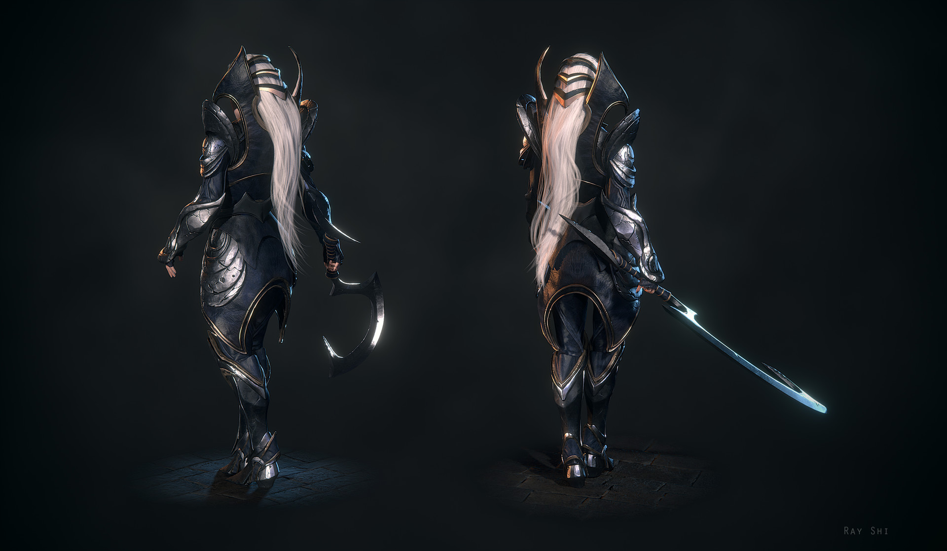 Diana League Of Legends Fanart Zbrushcentral