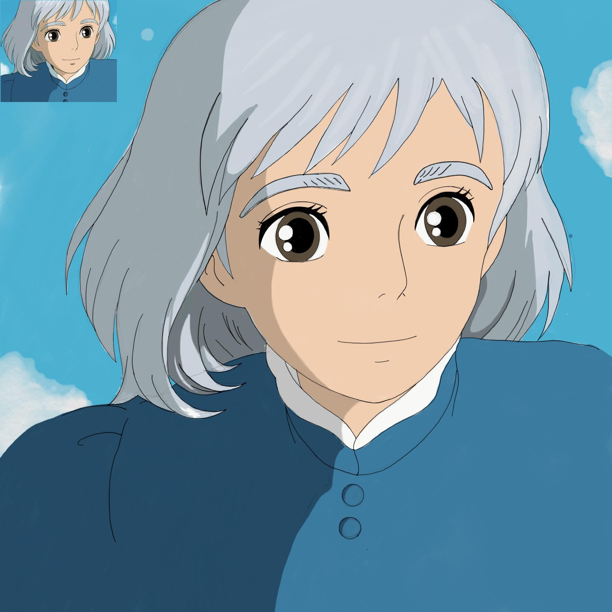 Artstation Sophie Howls Moving Castle Fan Art Viraj Nayee
