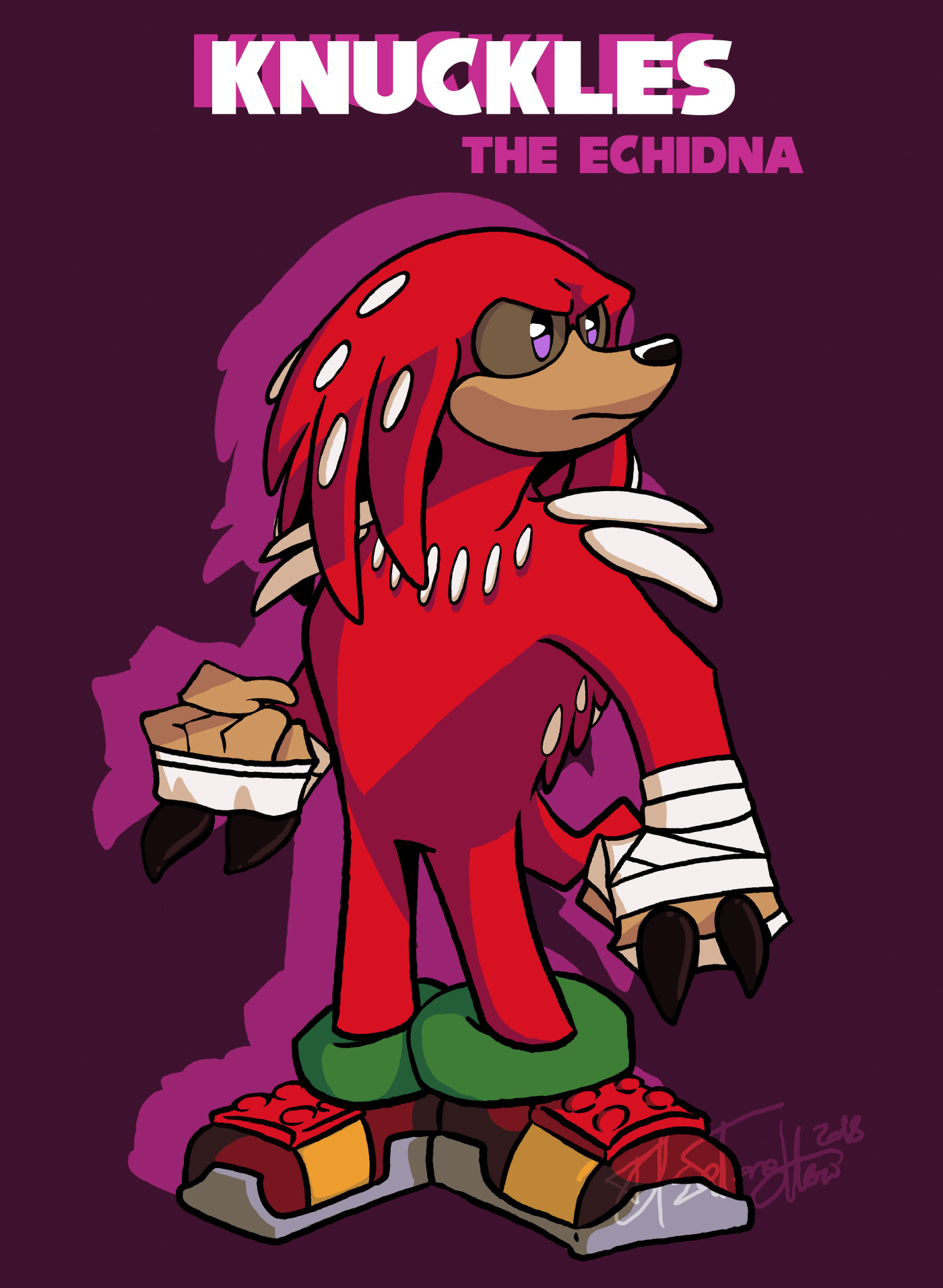 Longtale Animation Knuckles Reborn