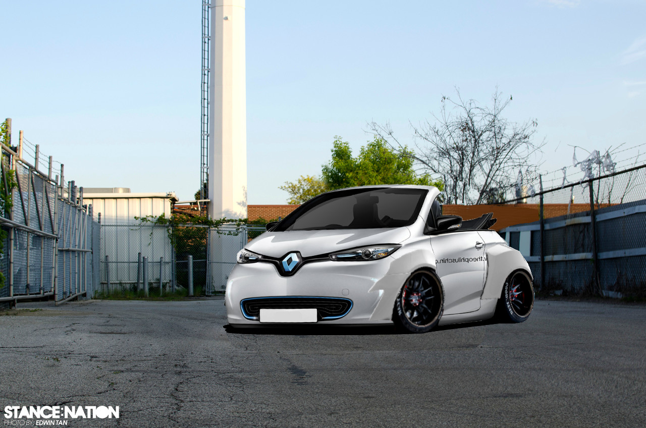Renault clearance zoe stance
