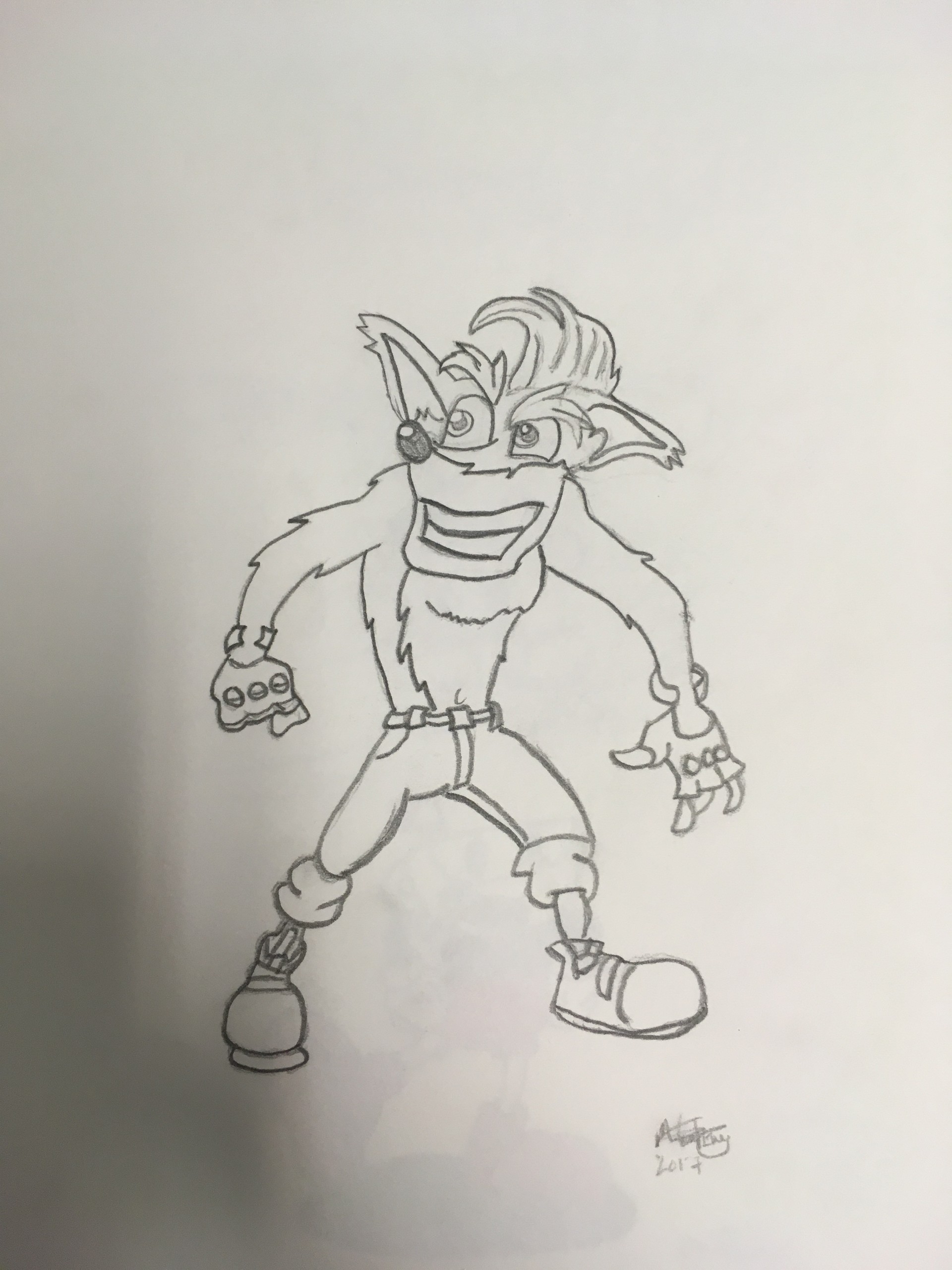 Crash Bandicoot Раскраски