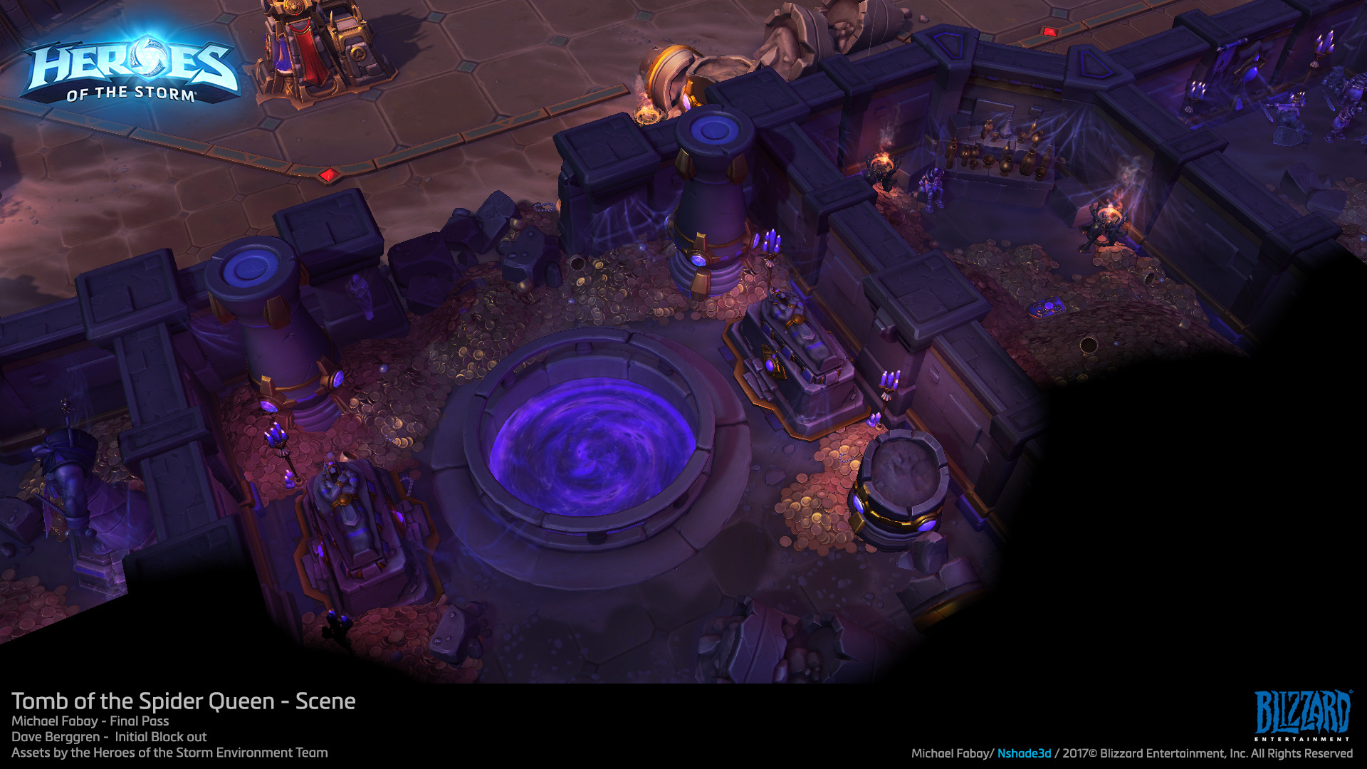 Artstation Heroes Of The Storm Tomb Of The Spider Queen