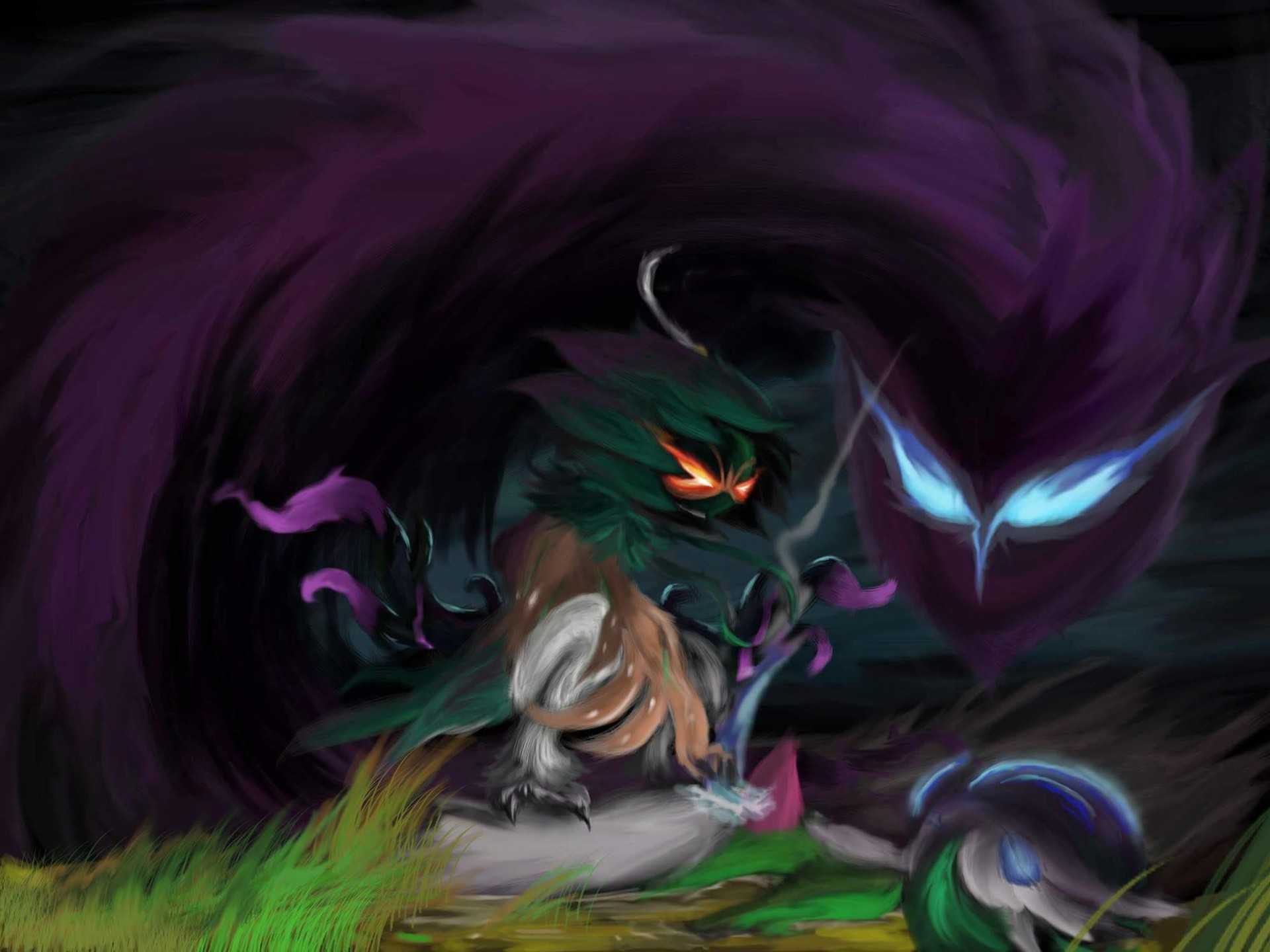 Artstation Kindred Decidueye William Onejeme