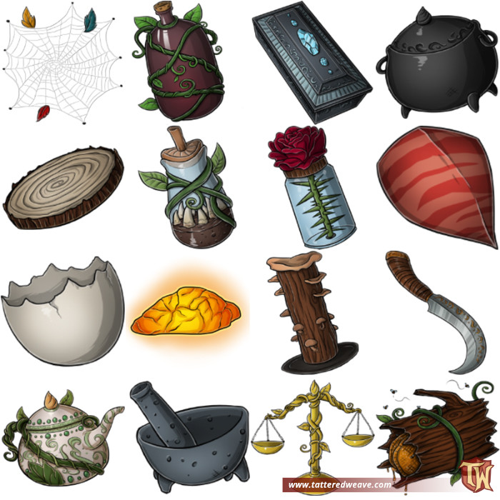 Tool thumbnails.