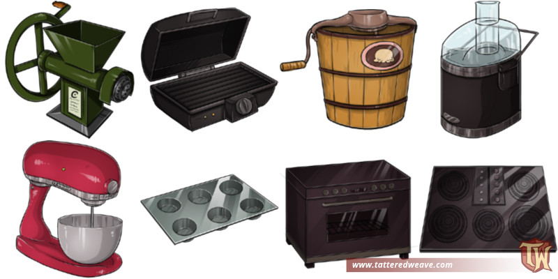 Cooking Tools Thumbnails
