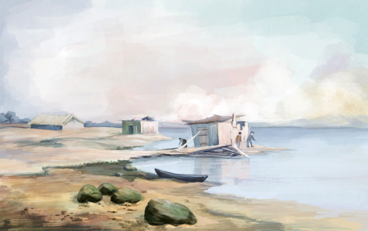 Morning on the Shore