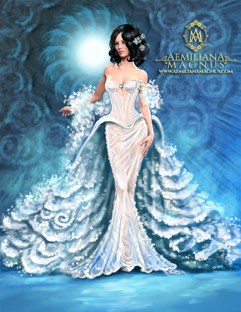Luxury Bridal Gown Design by Aemiliana Magnus