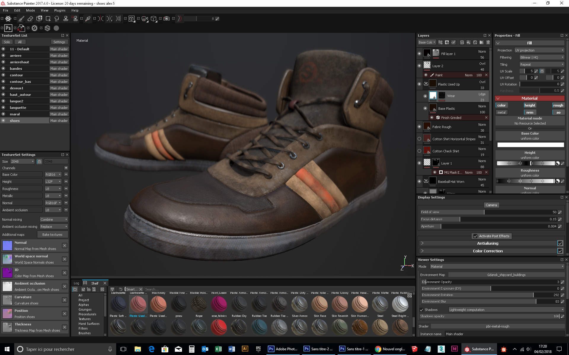 Substance painter кисть не рисует