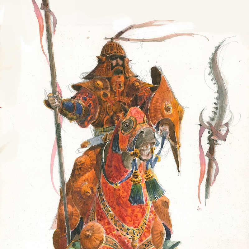 Oriental costume study