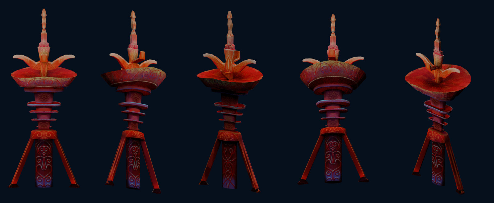 Transmitters 
Model and texture done in Blender 