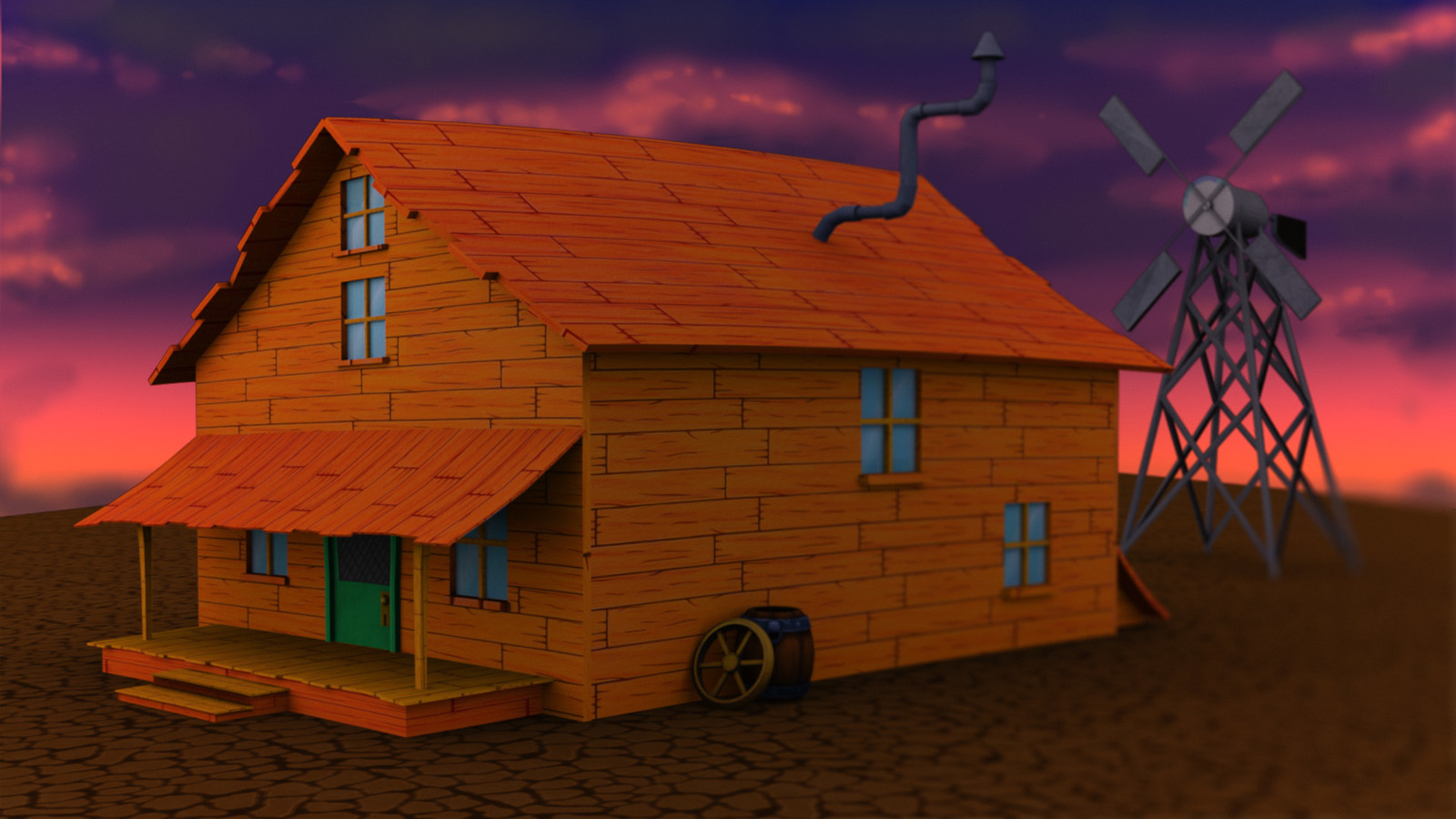 courage the cowardly dog house tour