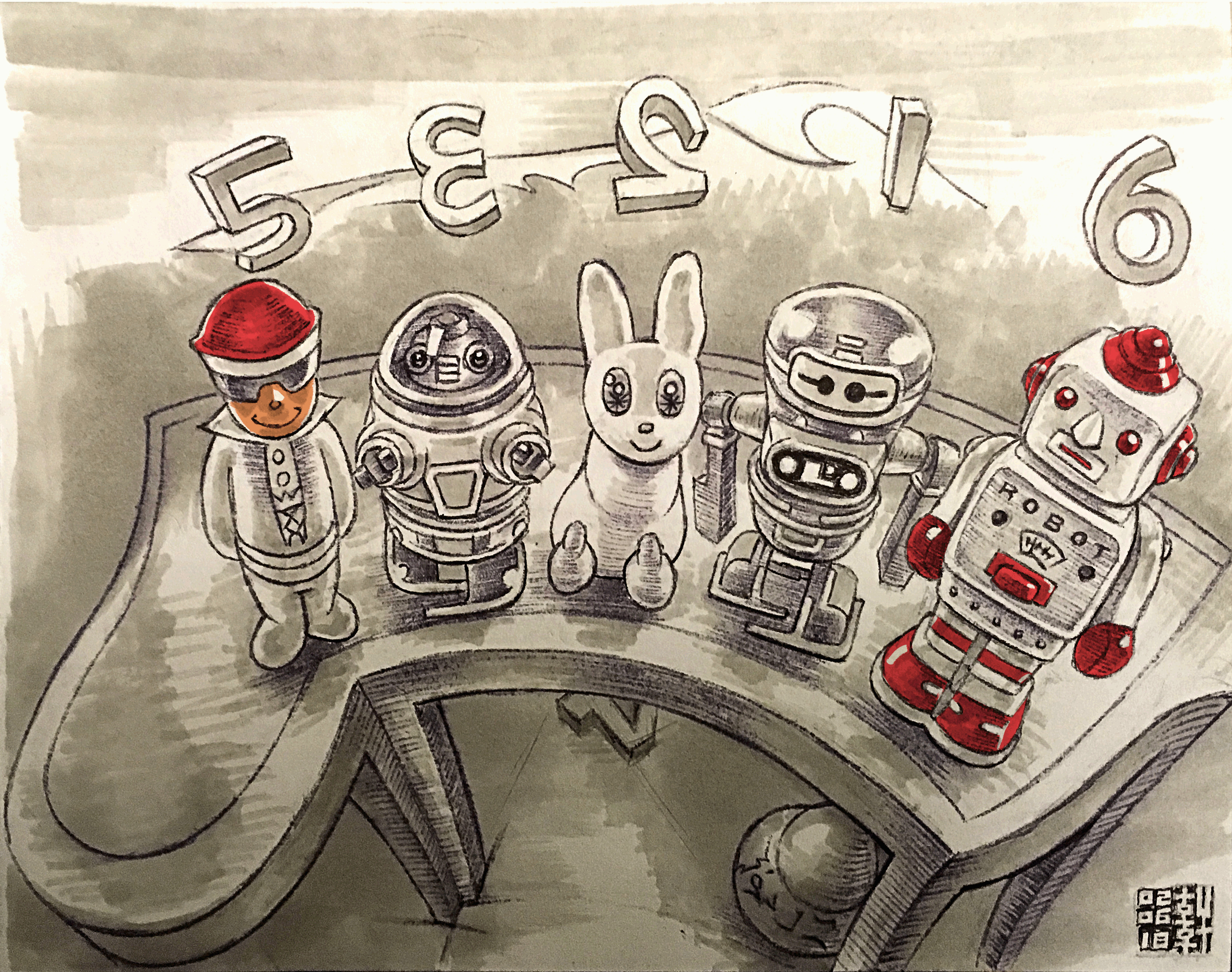 Day #15,139 - Toy Party Of Five
