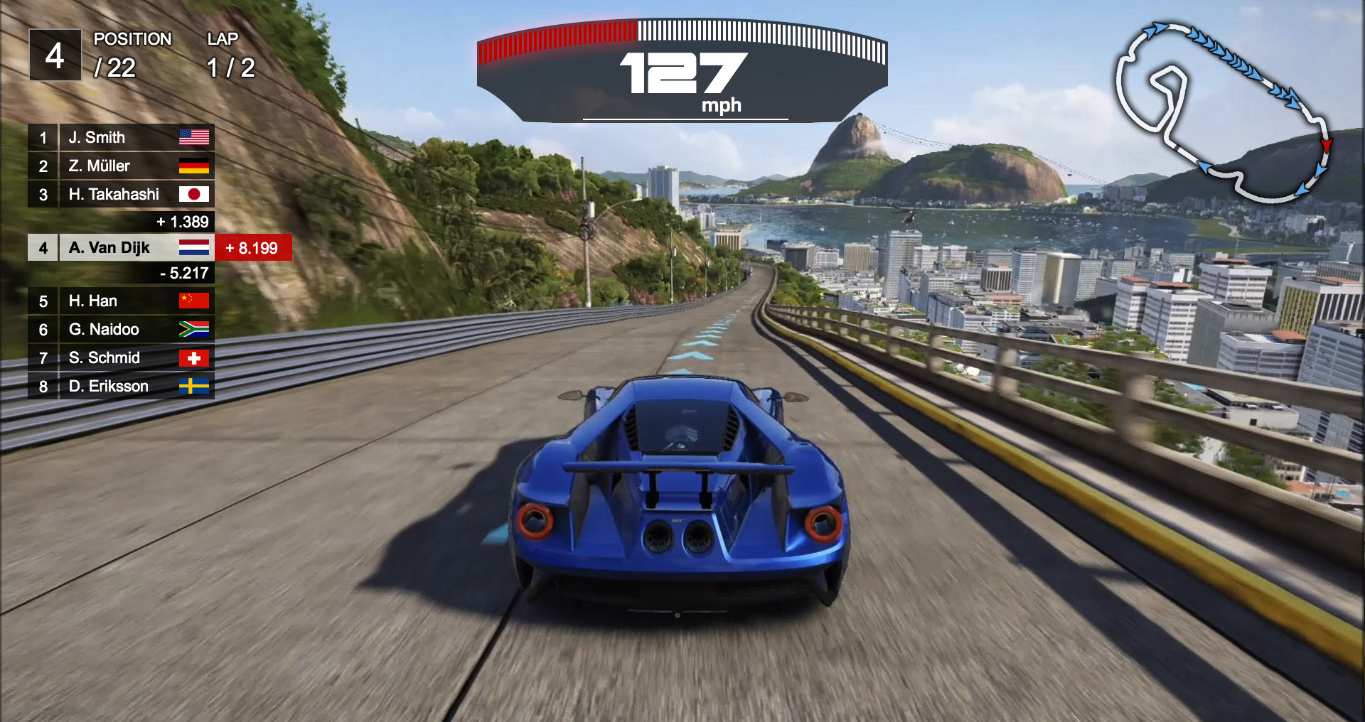 ArtStation - UI-Racing Game, Joey Zhang