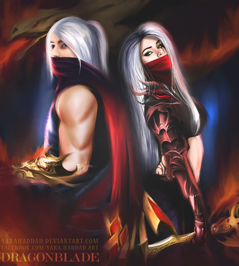 Dragonblade Talon and Katarina.