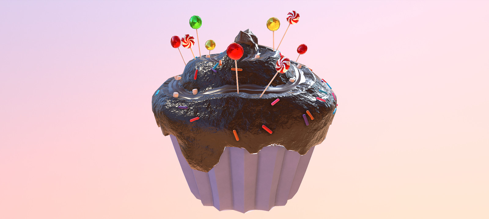 Cupcake Meditation: Animated VR Scene