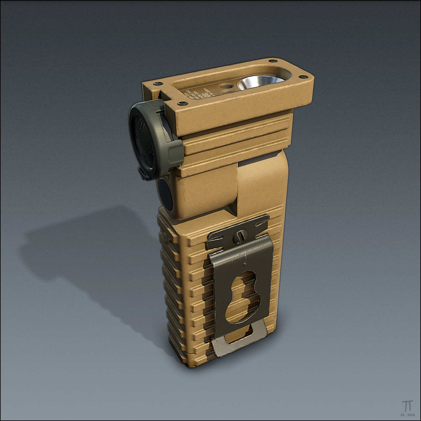 Tactical Flashlight - Back