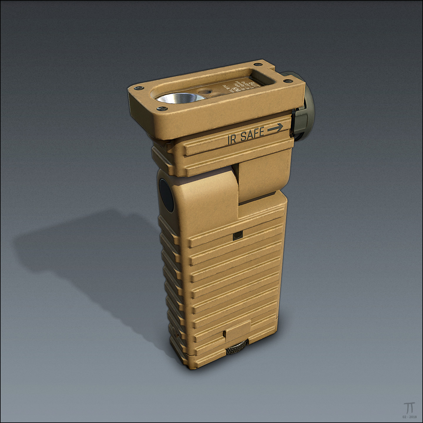 Tactical Flashlight - Front