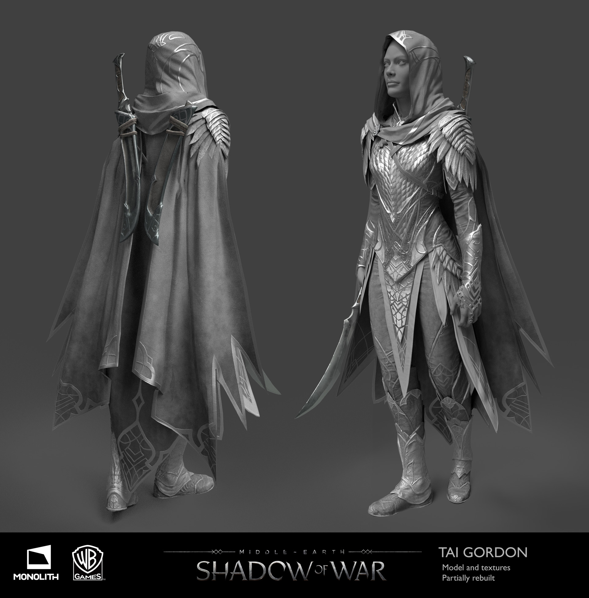 Artstation Blade Of Galadriel Armor Set Tai Gordon