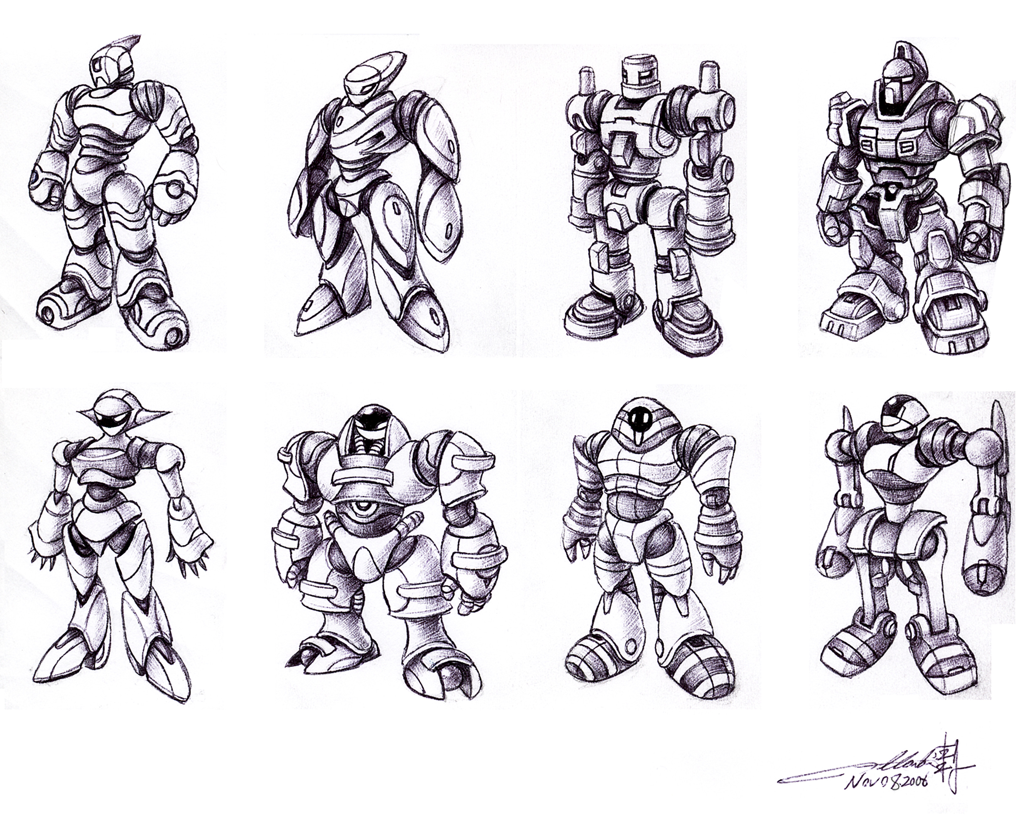 Humanoid Robotic Toy Concept III