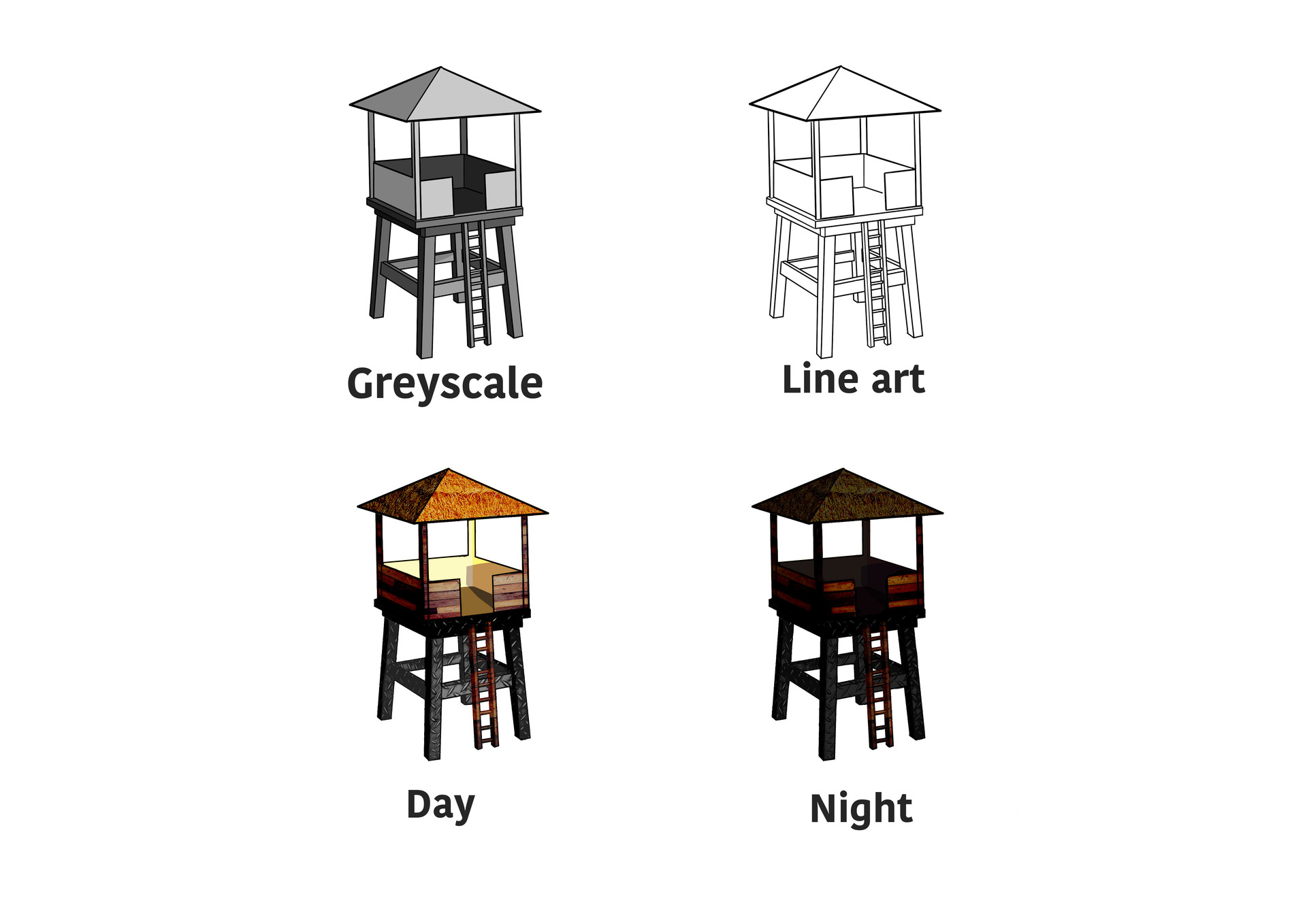 ArtStation Watch tower