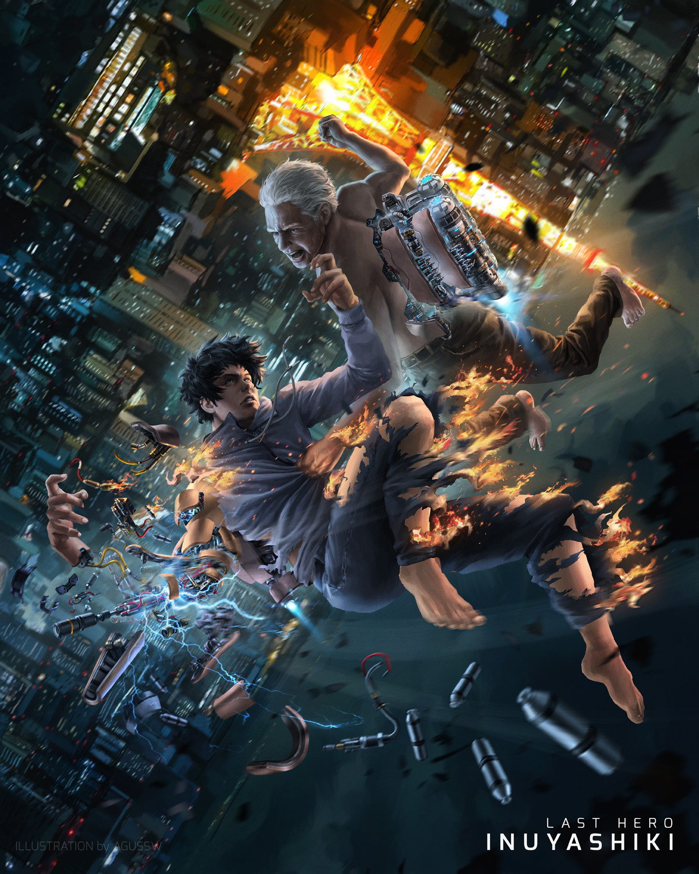 Artstation Last Hero Inuyashiki