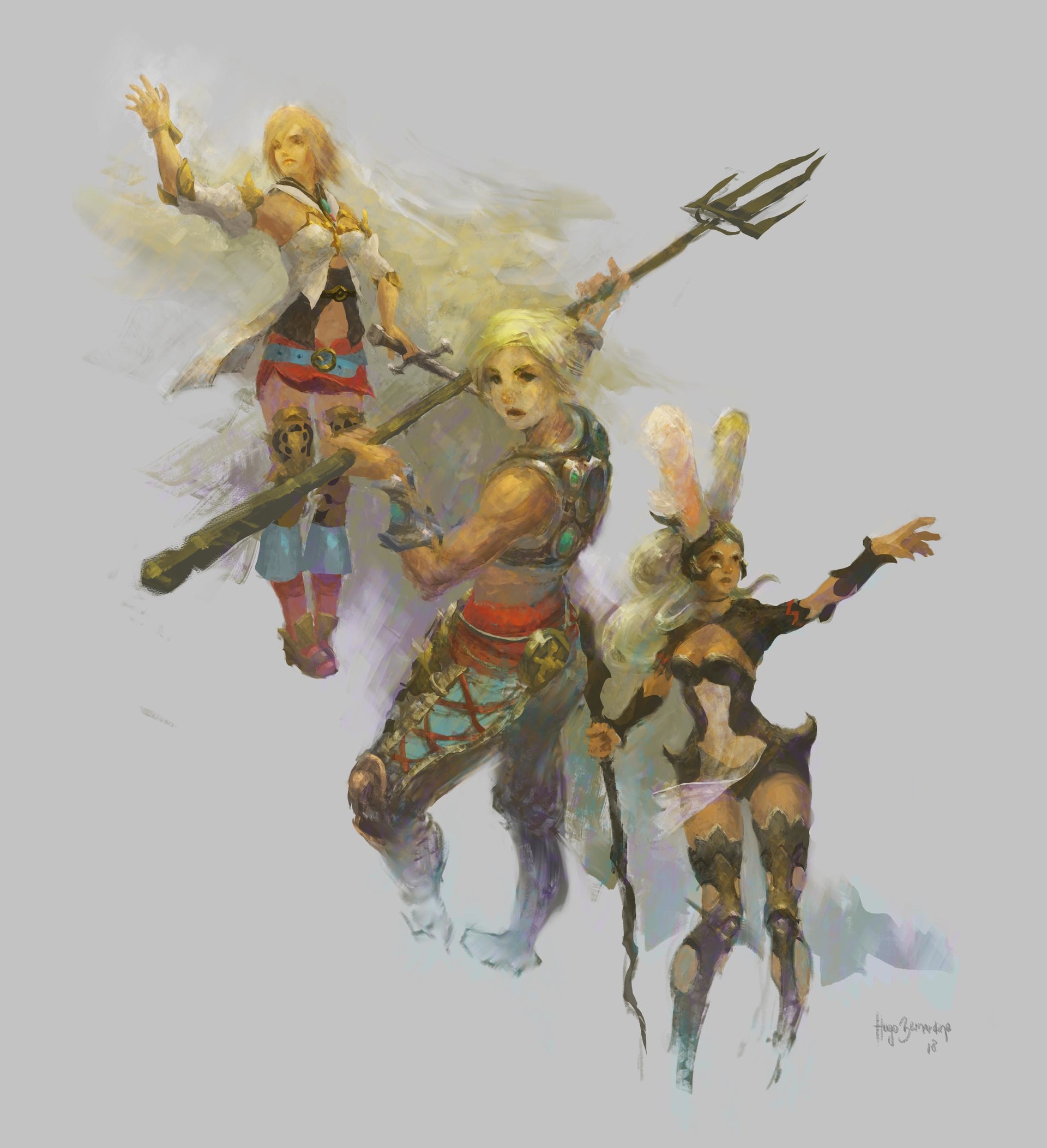 Artstation Final Fantasy Xii Tribute Hugo Bernardino