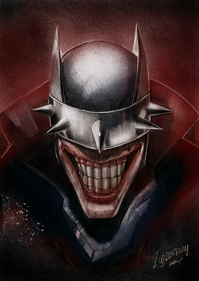 Batman Laughing