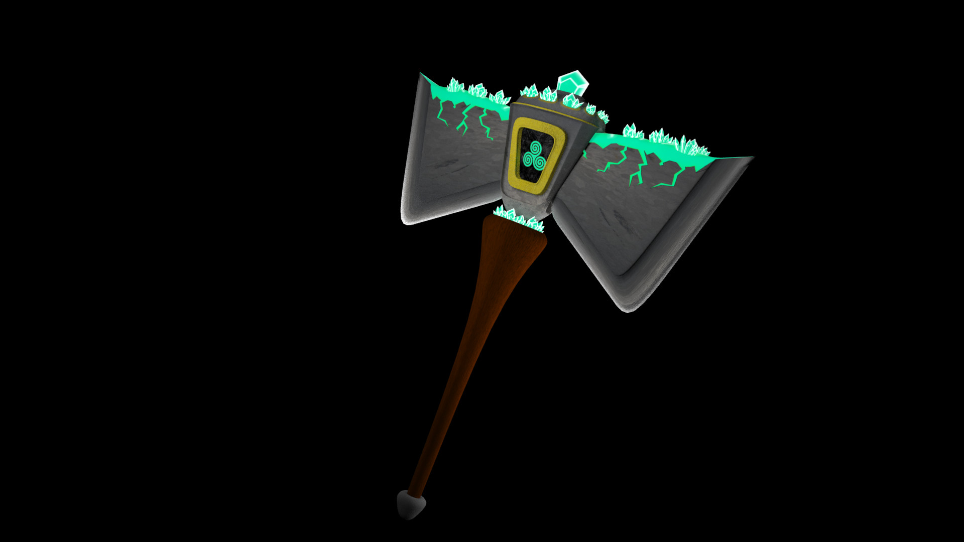Artstation Fantasy Cristal Haxe 3d Modeling Charles Brasseur