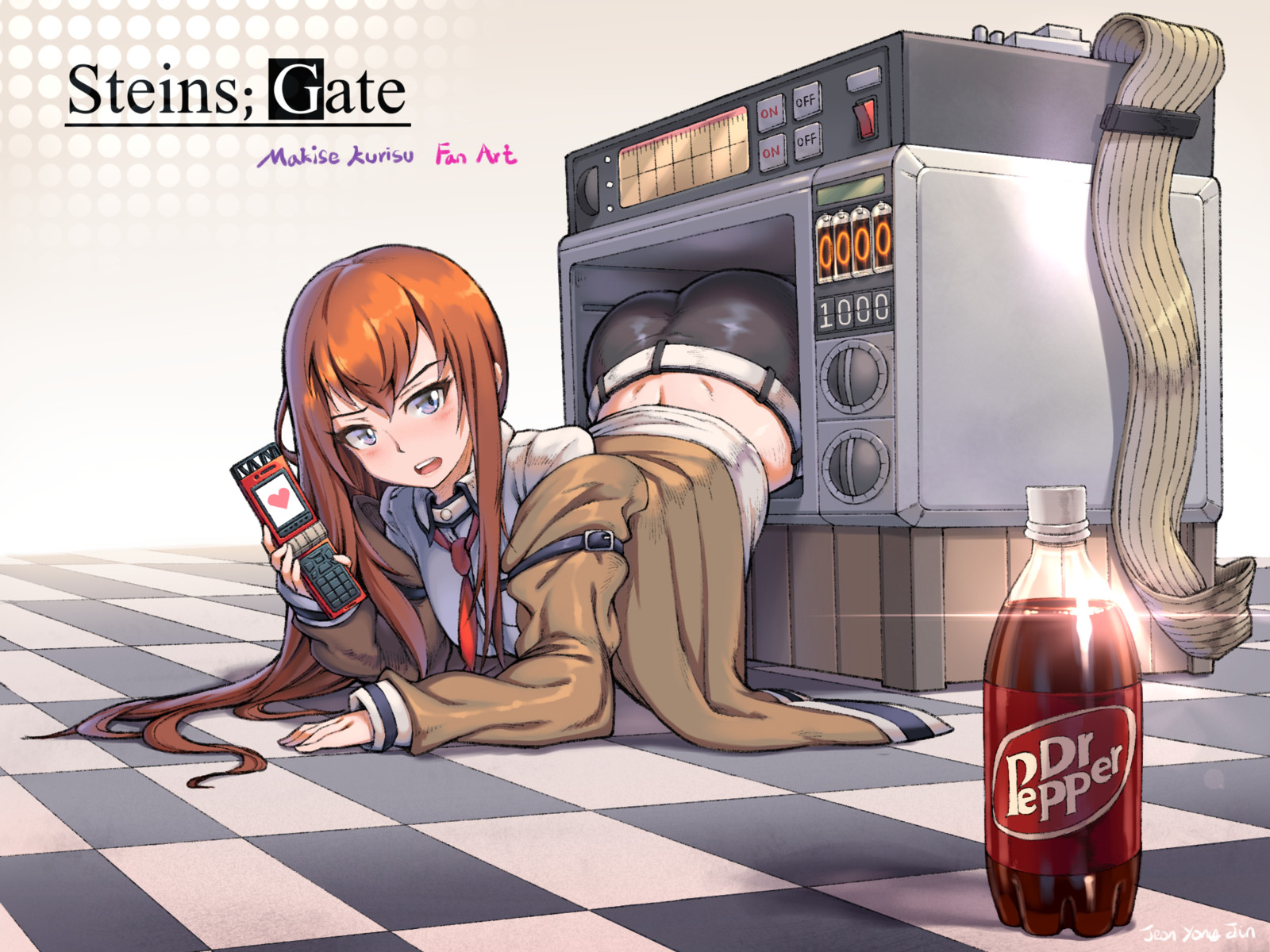Featured image of post Cute Makise Kurisu Fanart