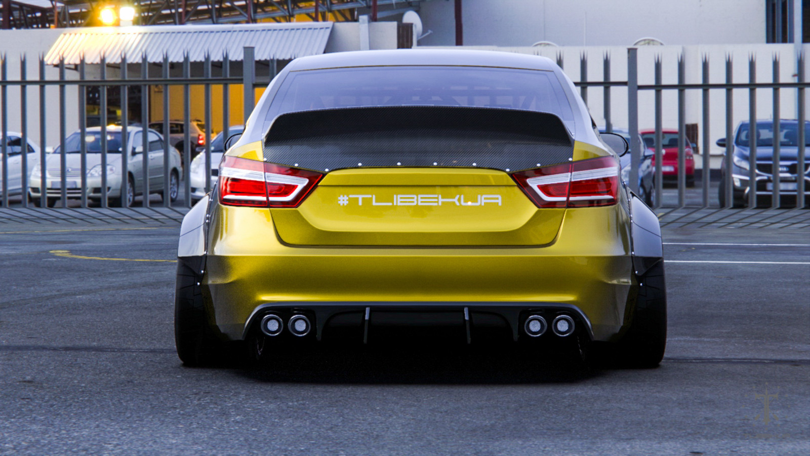Lada Vesta Widebody Kit