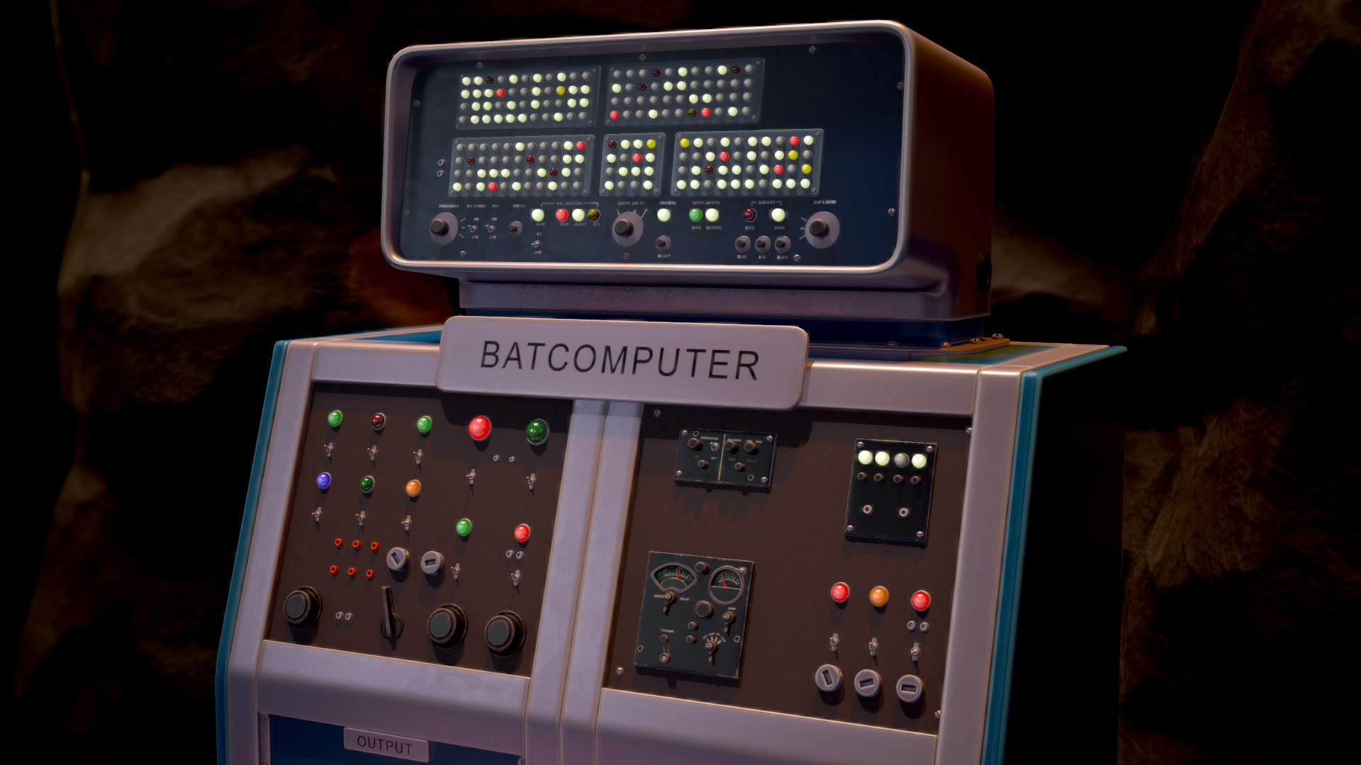 Artstation 1966 Batcomputer Erik Mckenney