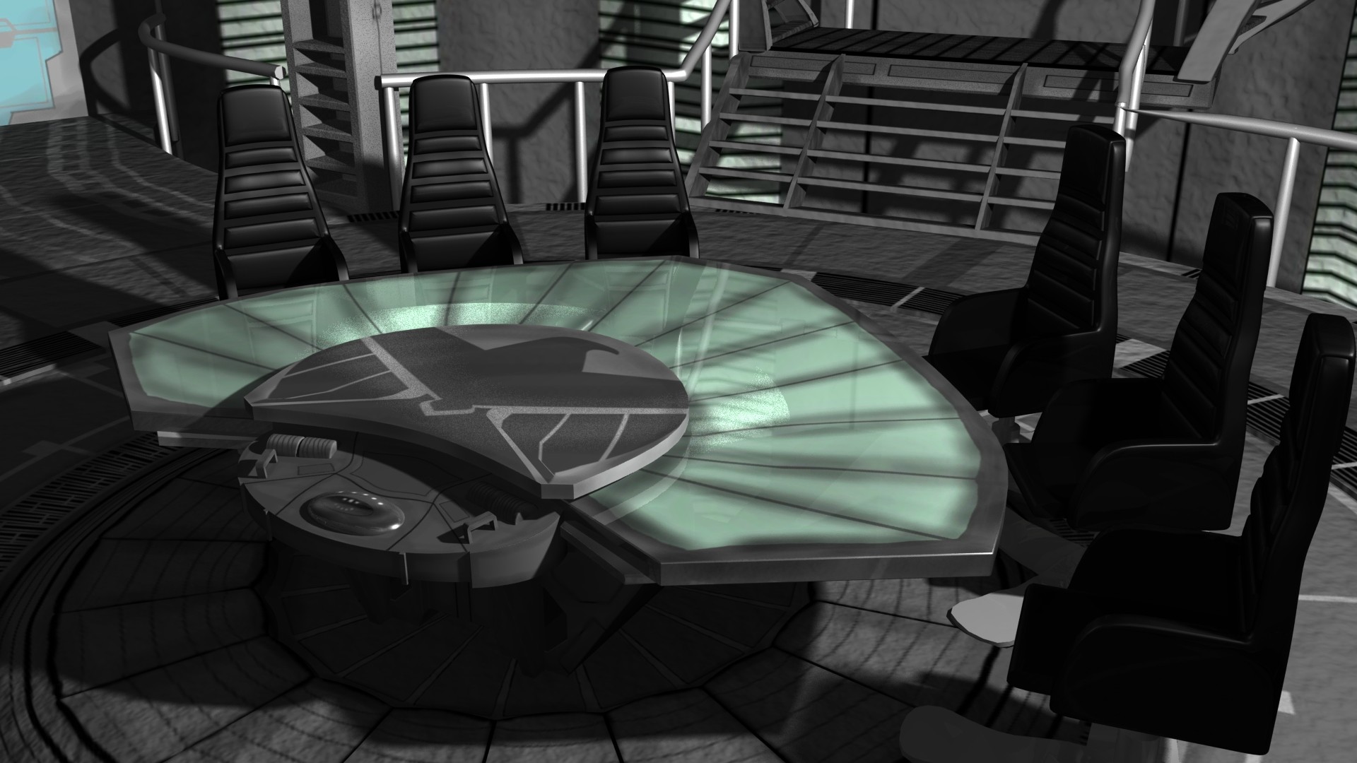 Mohit Patel Shield Helicarrier Meeting Room