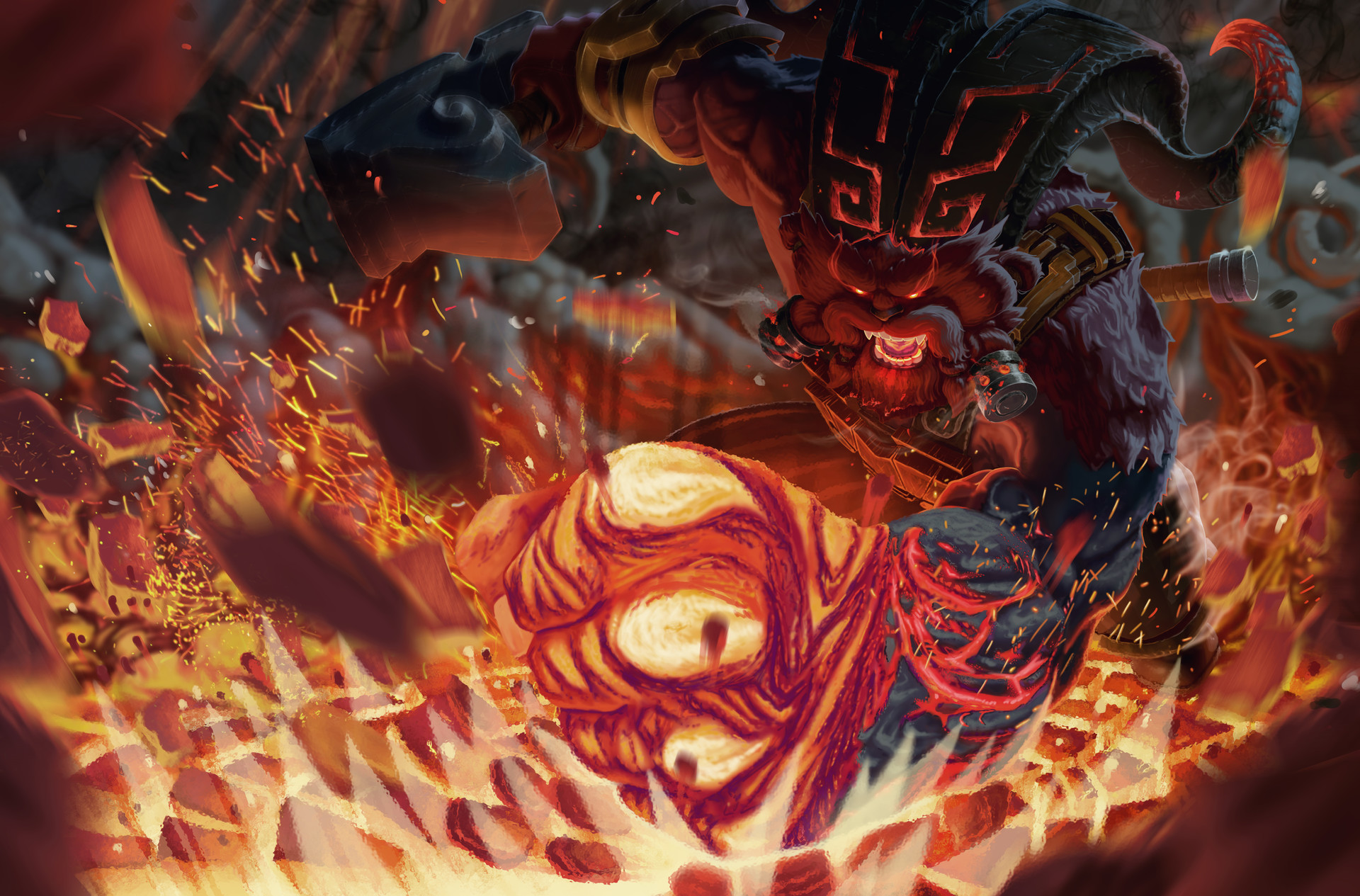 download league of legends ornn wallpaper