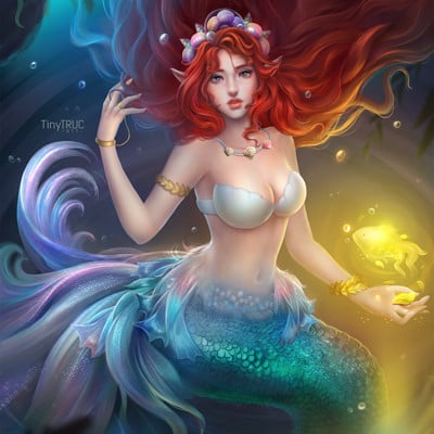 Tiny truc mermaid 7