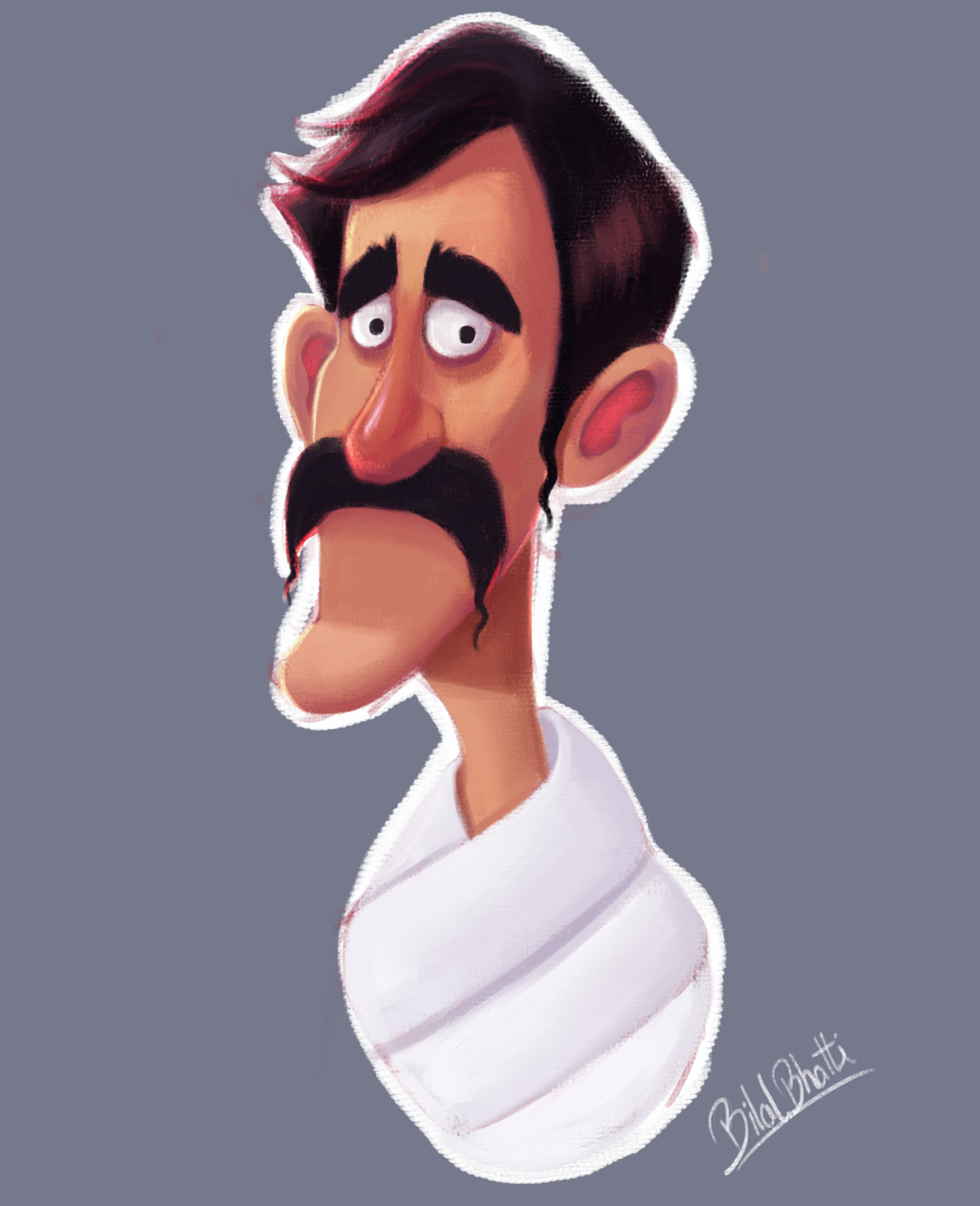 Bilal Ahmed Bhatti Character Design Of Punjabi Guy Thode jehe rules, jo waise te purane ne par ikk wari fer to post kar dayiye. bilal ahmed bhatti character design