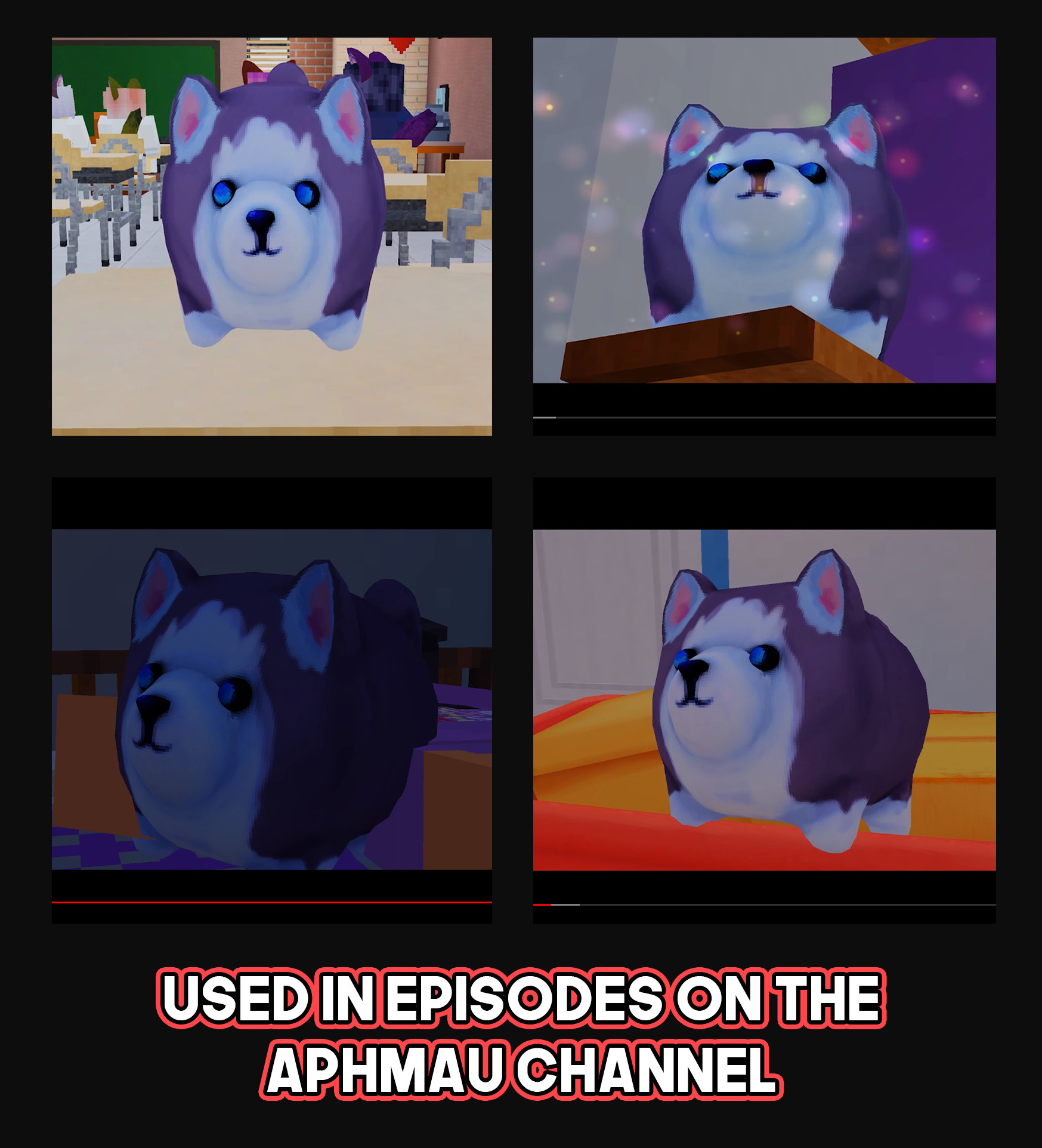 aphmau wolf plush for sale