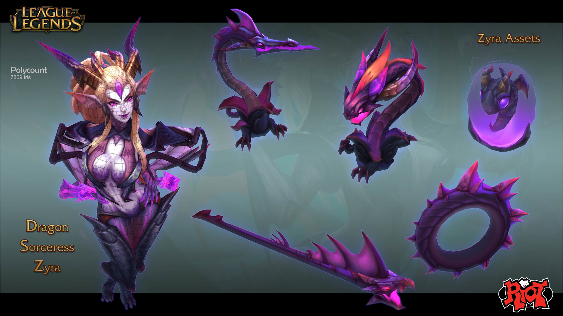 artstation dragon sorceress zyra duy