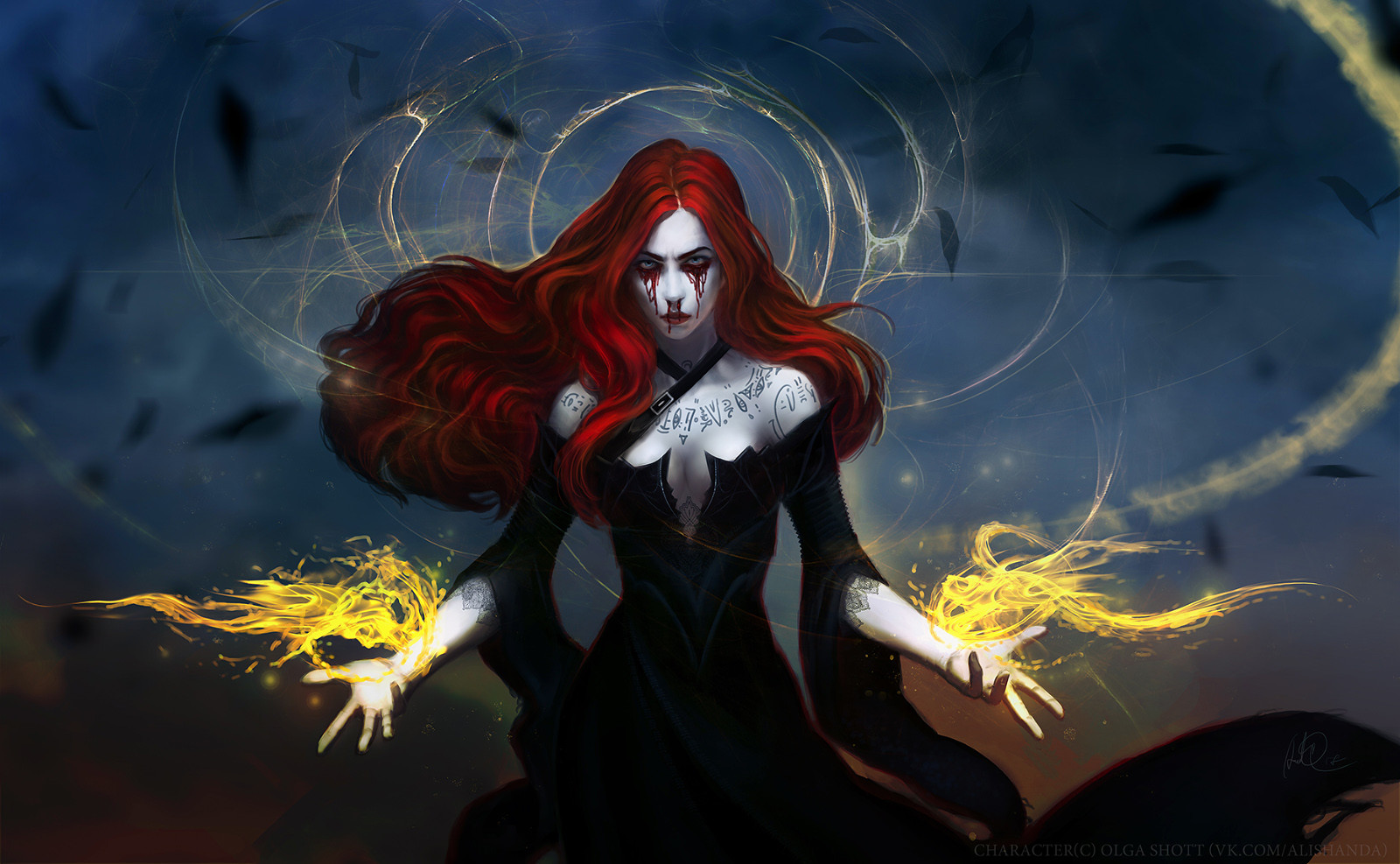 Artstation Bloody Tears Anndr Pazyniuk