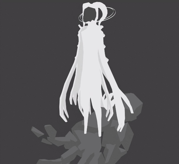 Umbra, Furious Angel of Want; whose divine agony knows only to cling, wearing their halos low for comfort, despite how desperately they burn and choke.
