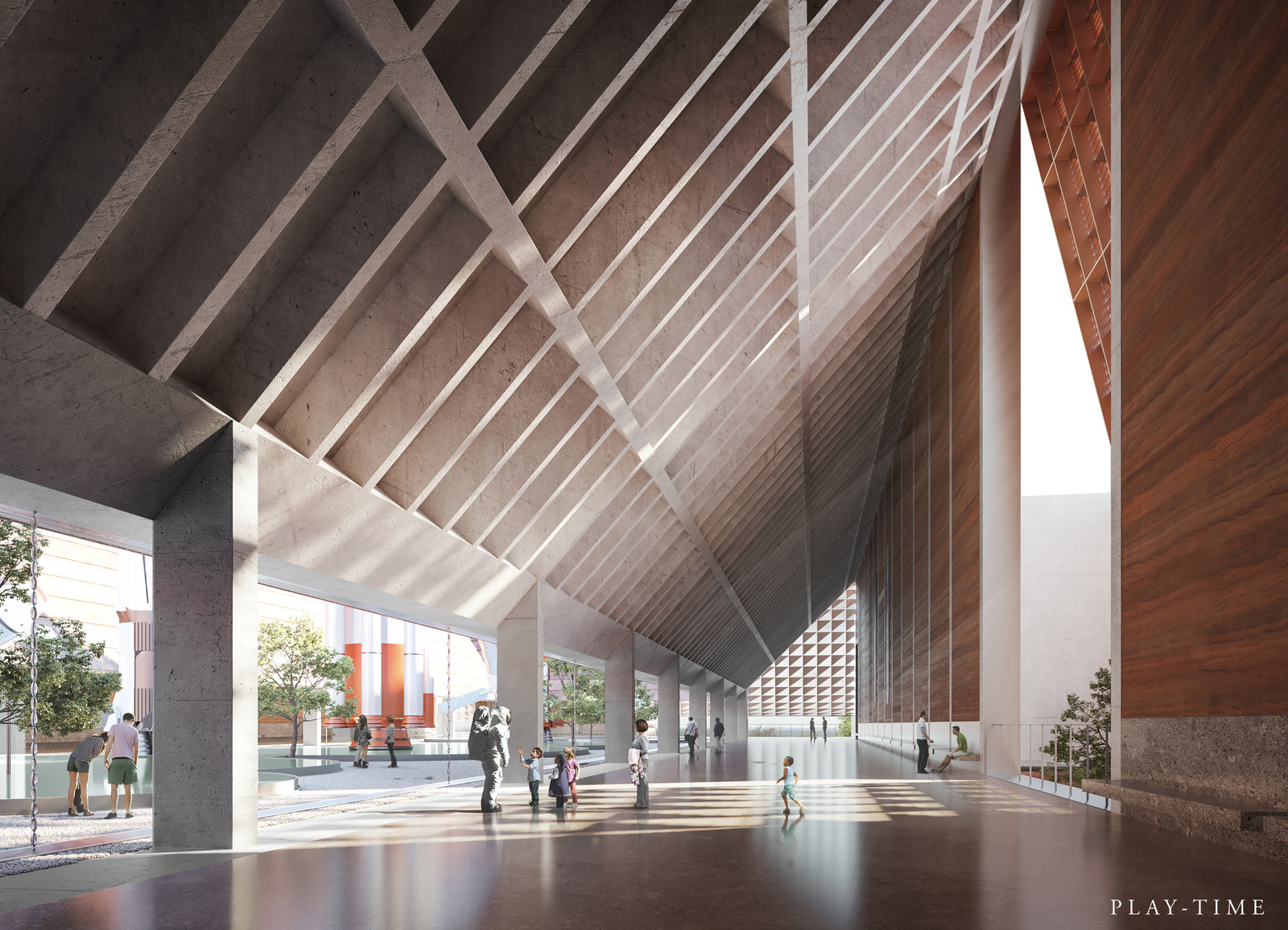 Artstation Patna Science Museum By Serie Architects Play Time Architectural Imagery