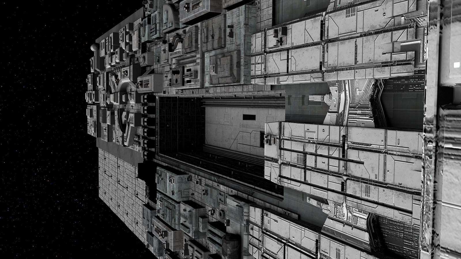 David Simmons VFX - Death Star Surface