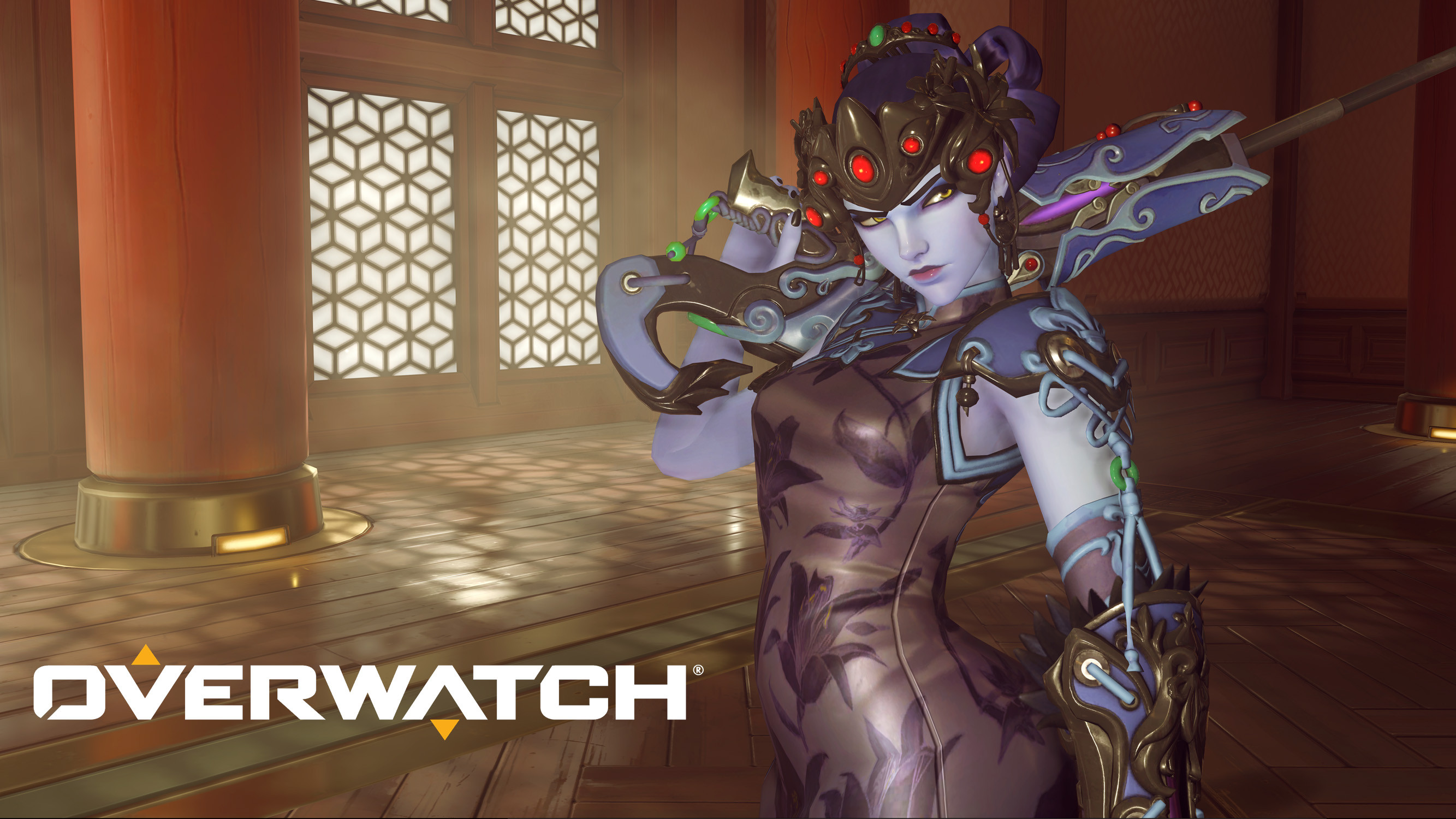 Black Lily Widowmaker | Overwatch Lunar New Year Festival | Year of the Dog 2018