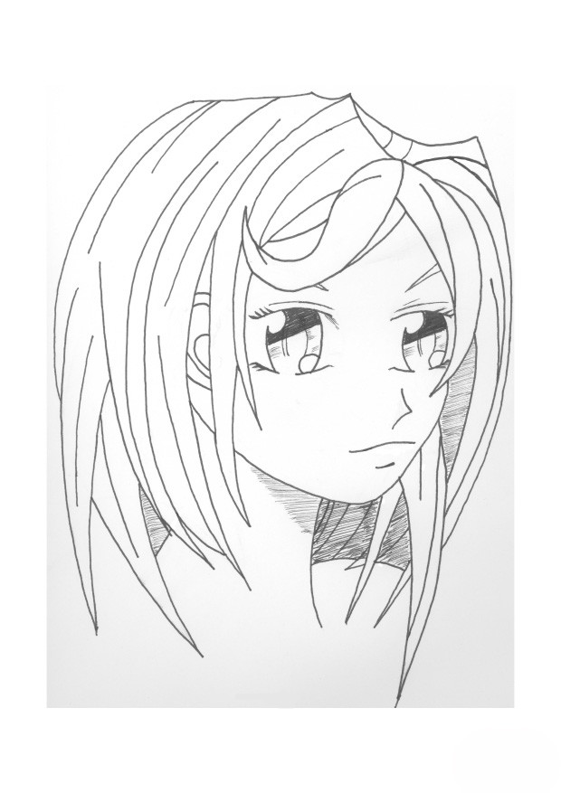 Taz Devil Manga Woman Side View