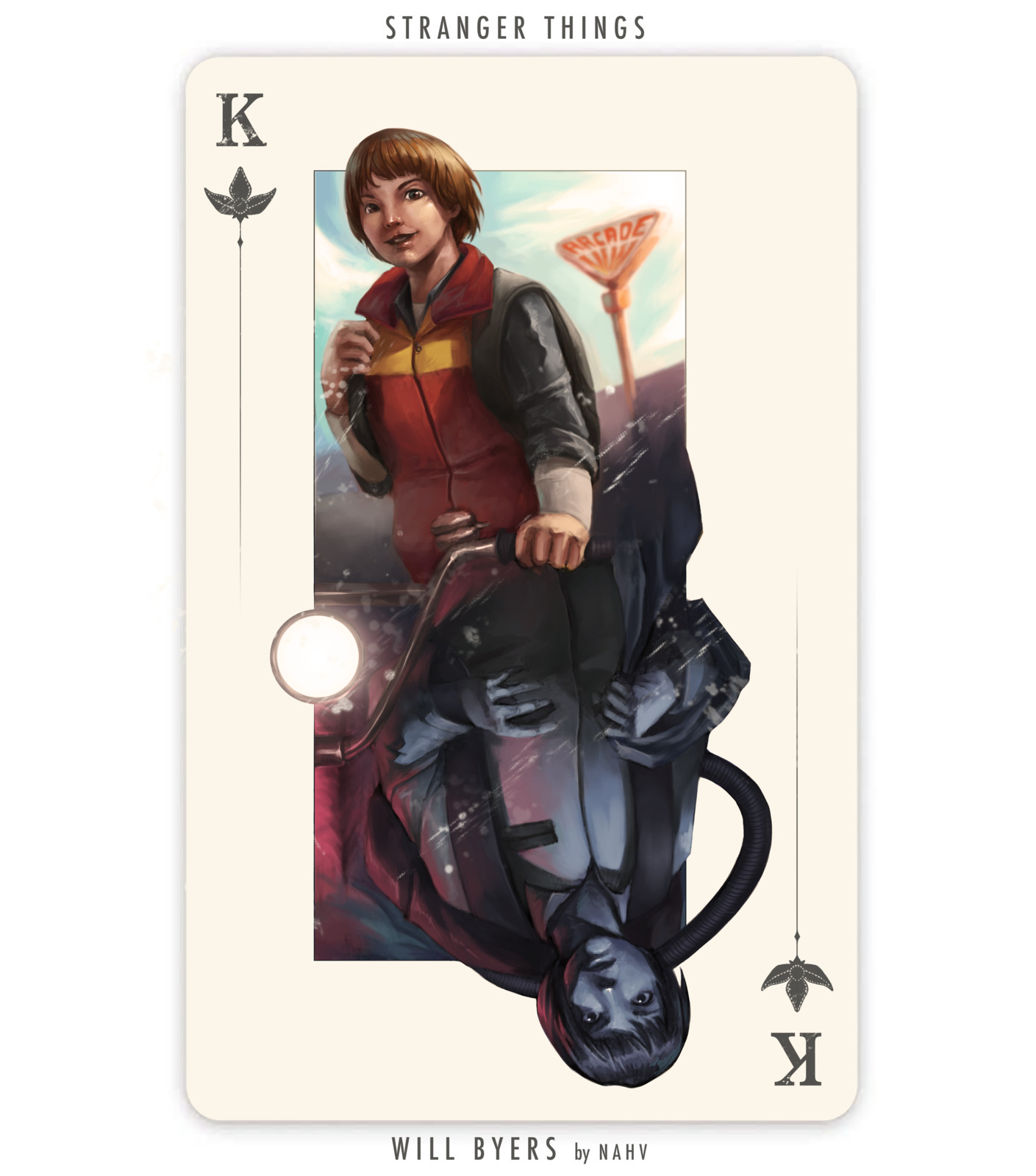 Artstation Will Byers Card Nicolas Ahumada It's a bloodthirsty monster with murder as its only motivation and there's no real way to tell who'll be while eleven spends a lot of time trying to defeat the demogorgon, she's actually trying to defeat herself. artstation will byers card nicolas