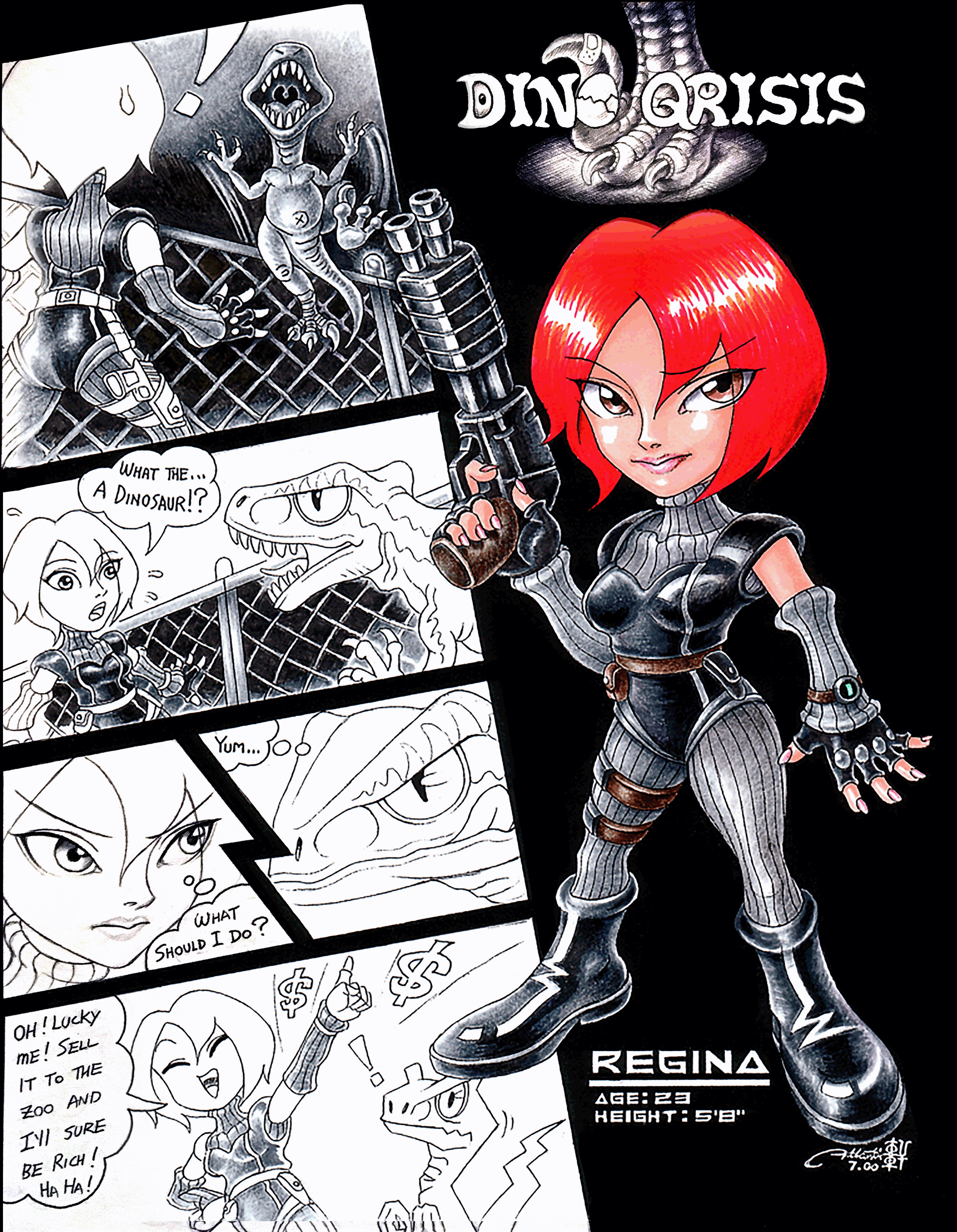 Dino Crisis: Chibi Comic